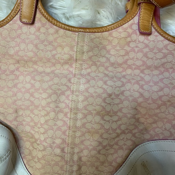 Pink coach bag - Picture 4 of 8
